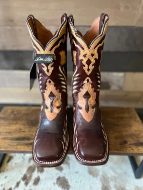 Mystique Rust Inlay Cowboy Boots by Dan Post