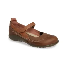 Naot Kirei Mary Jane Antique Brown Suede Women's