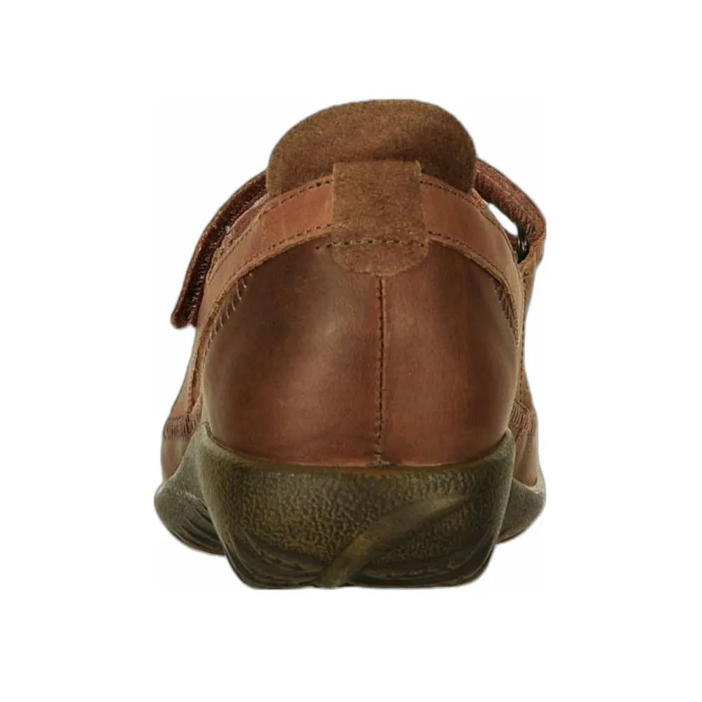 Naot Kirei Mary Jane Antique Brown Suede Women's