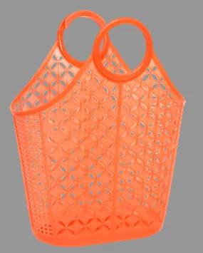 Vibrant Orange Atomic Jelly Bag