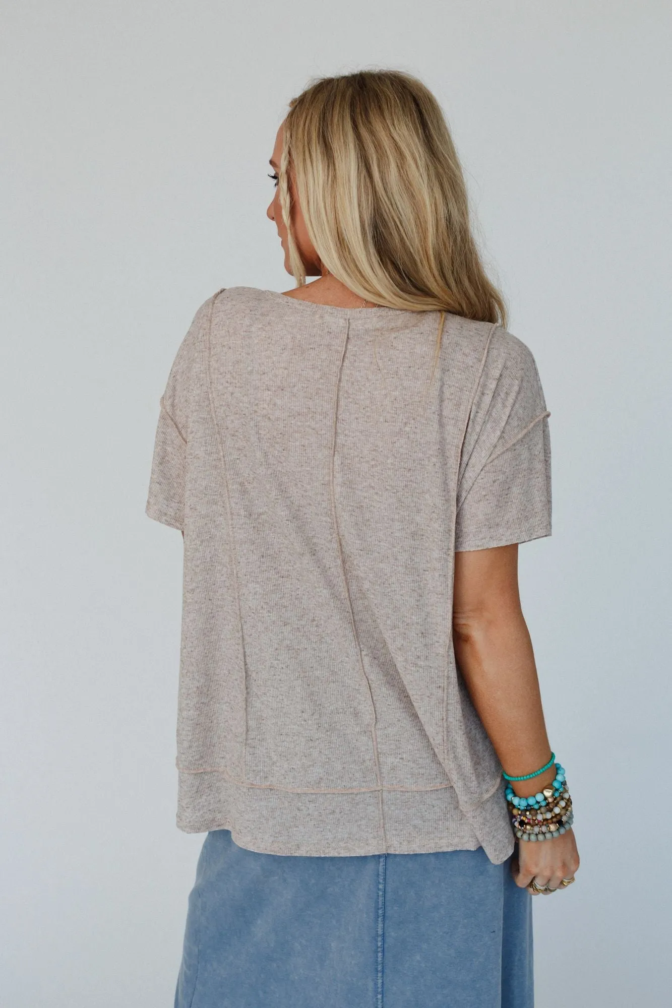 Coco Ribbed Knit Top