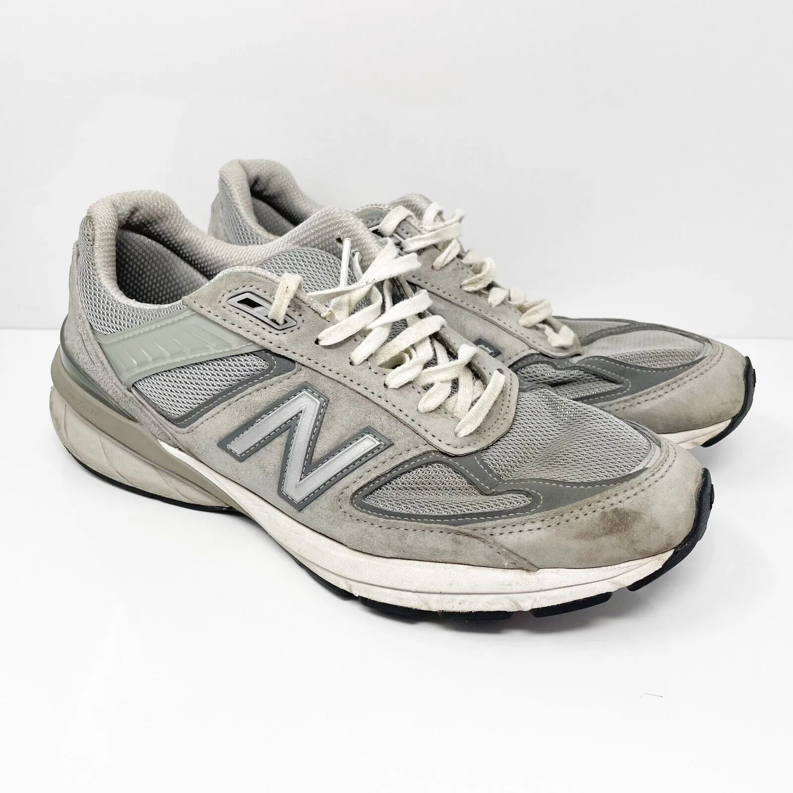 New Balance Mens 990 V5 M990GL5 Gray Casual Shoes Sneakers Size 10.5 D