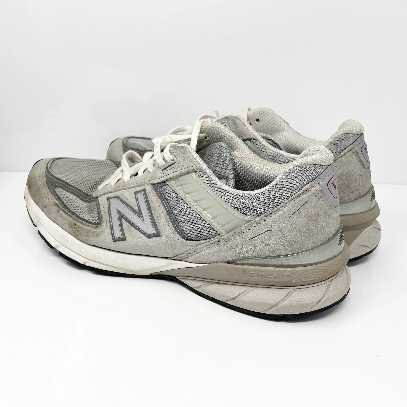 New Balance Mens 990 V5 M990GL5 Gray Casual Shoes Sneakers Size 10.5 D