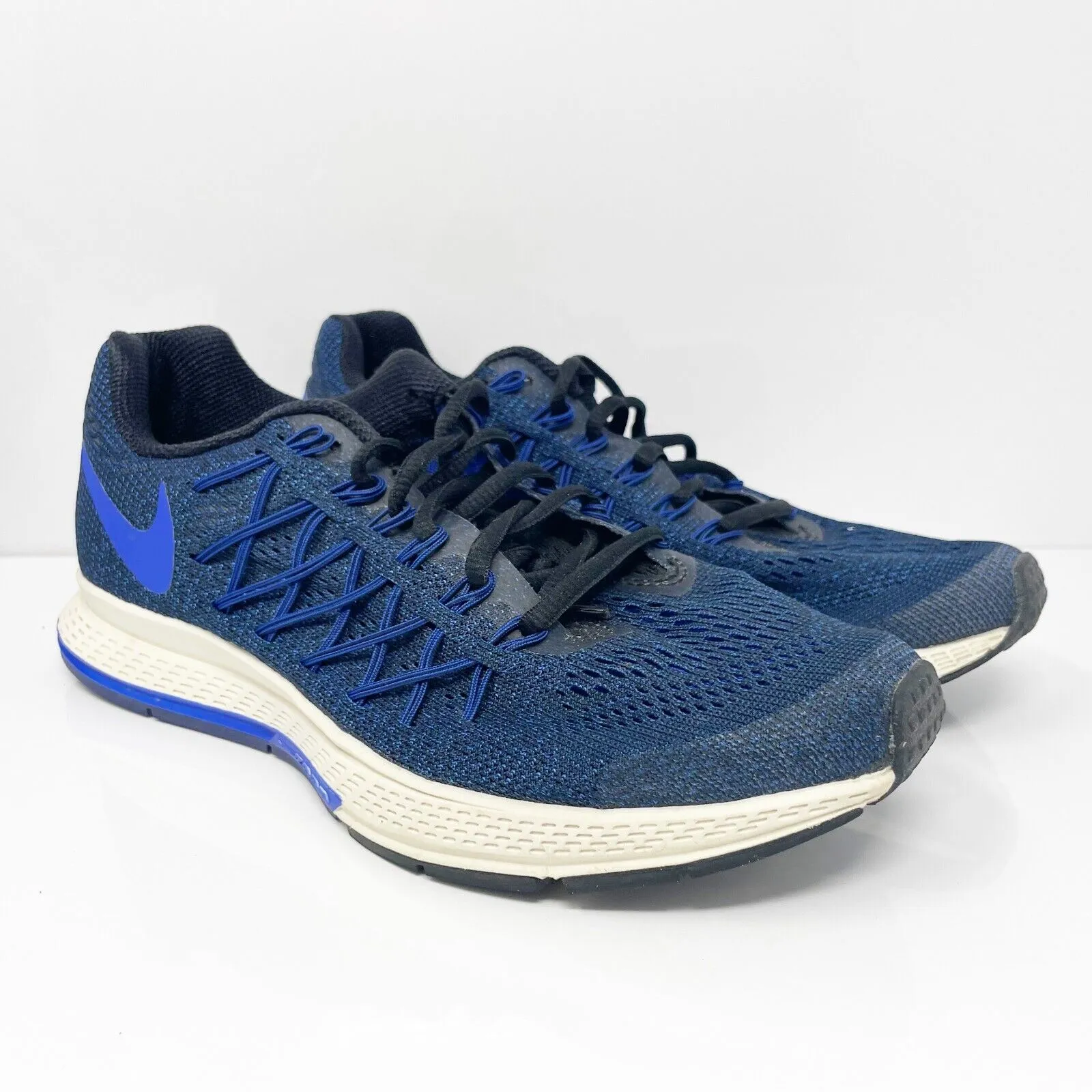 Nike Mens Air Zoom Pegasus 32 749340-014 Blue Running Shoes Sneakers Size 6.5