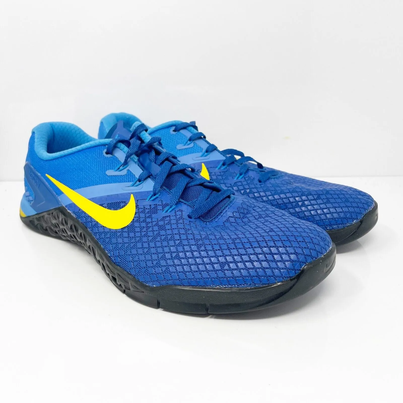 Nike Mens Metcon 4 XD BV1636-474 Blue Running Shoes Sneakers Size 10