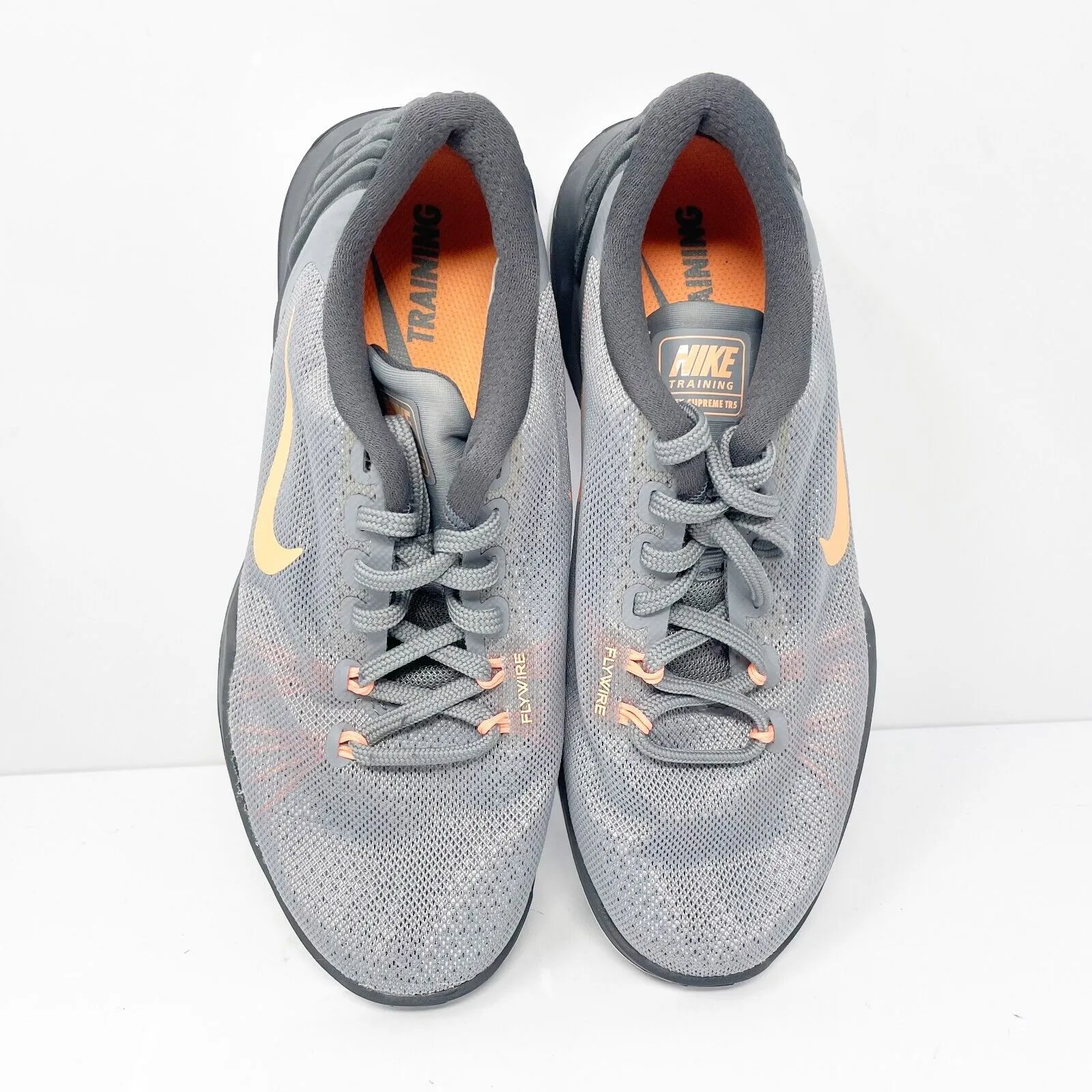 Nike Womens Flex Supreme TR 5 852467-004 Gray Running Shoes Sneakers Size 6