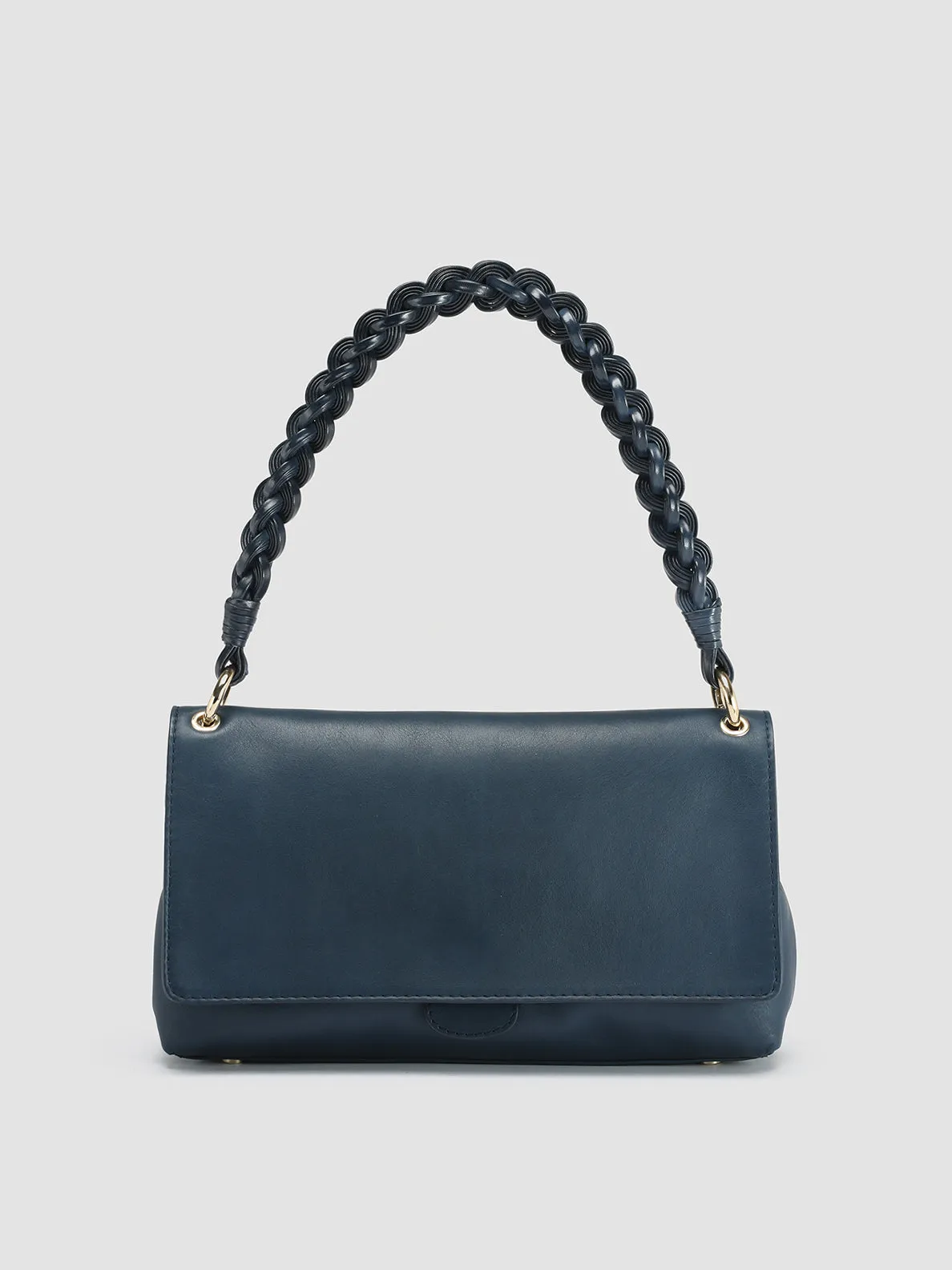 NOLITA WOVEN 212 - Blue Leather Shoulder Bag