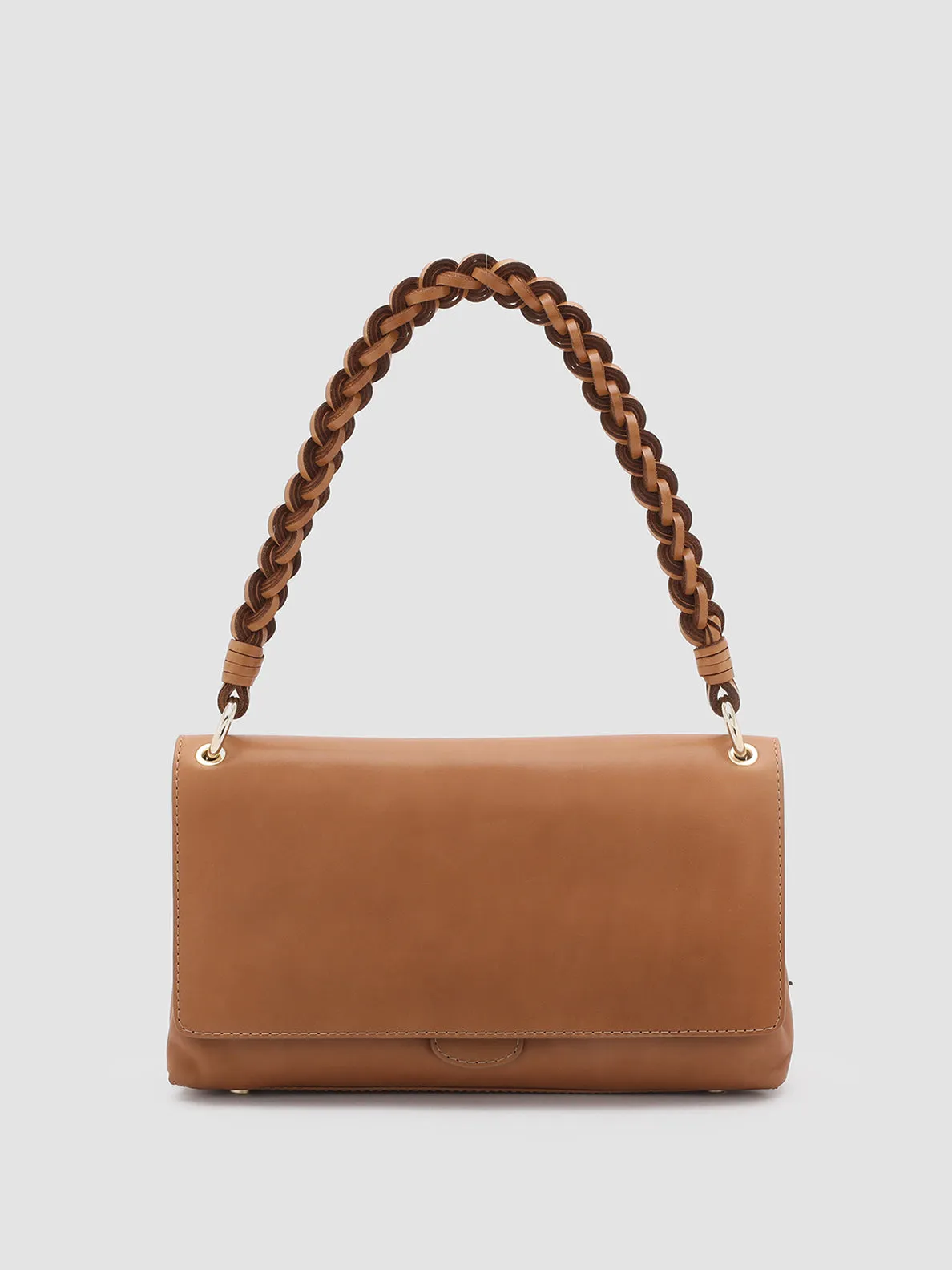 NOLITA WOVEN 212 - Brown Nappa Leather Shoulder Bag