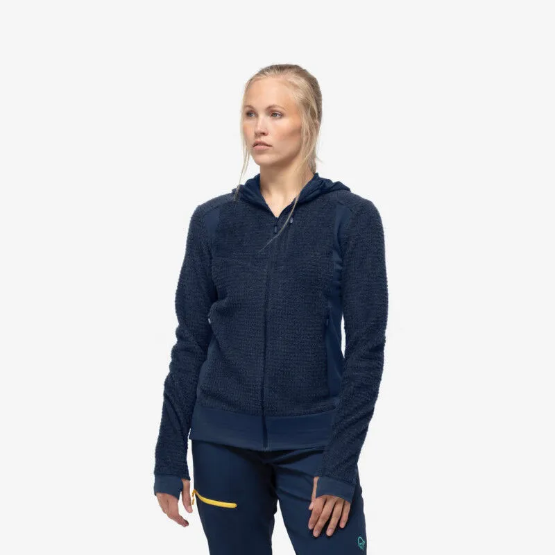 Norrona Falketind Alpha120 Zip Hood - Fleece Jacket - Women