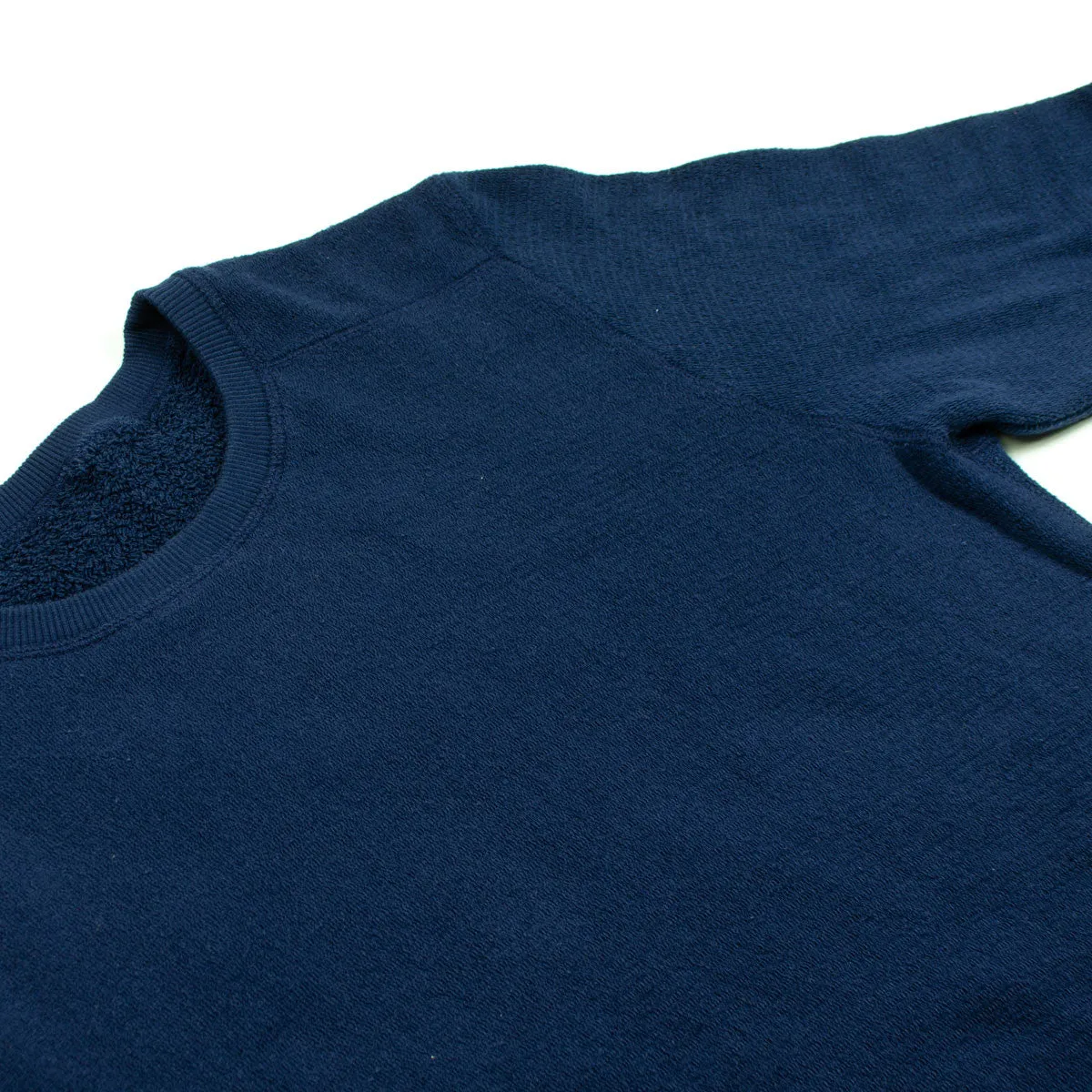 Norse Projects Vagn Japanese Cotton Navy Reversible Sweatshirt