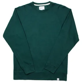 Norse Projects Verge Green Vorm Mercerised Sweatshirt