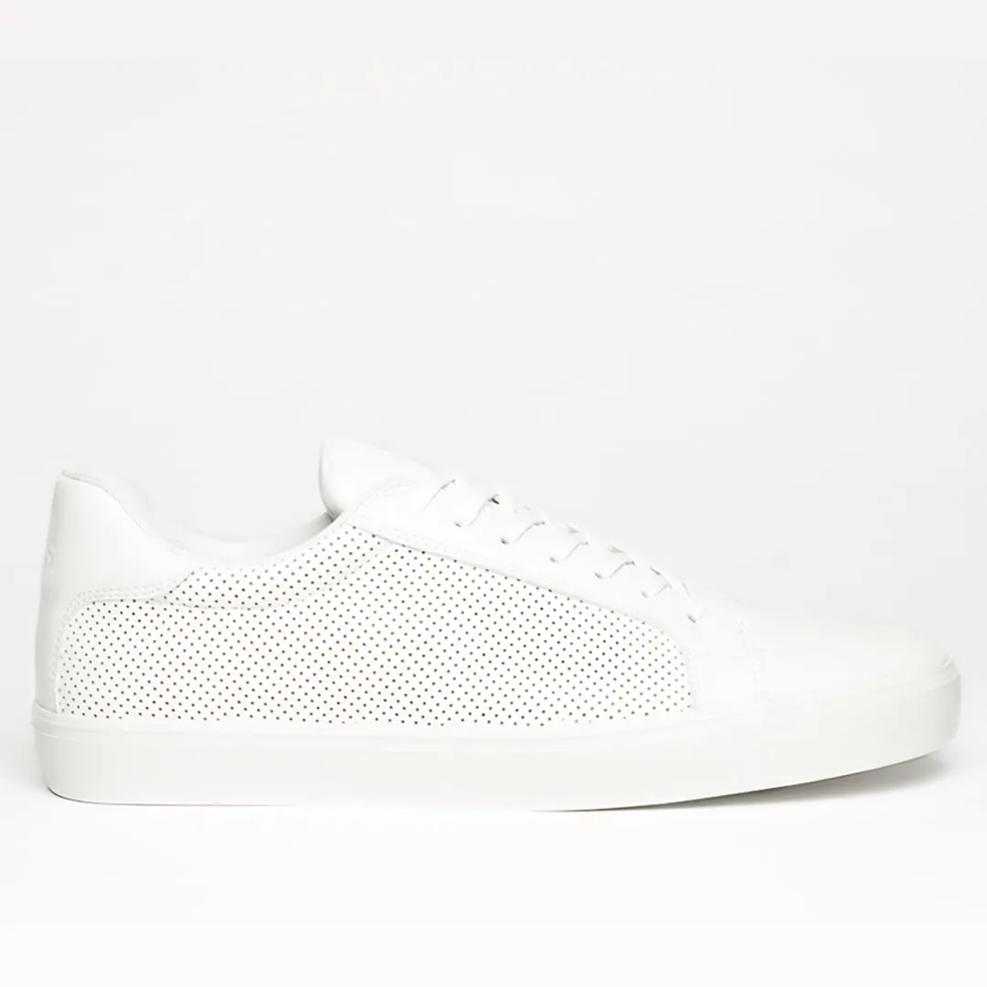 NY CLASSIC WHITE MONOCHROME SNEAKERS