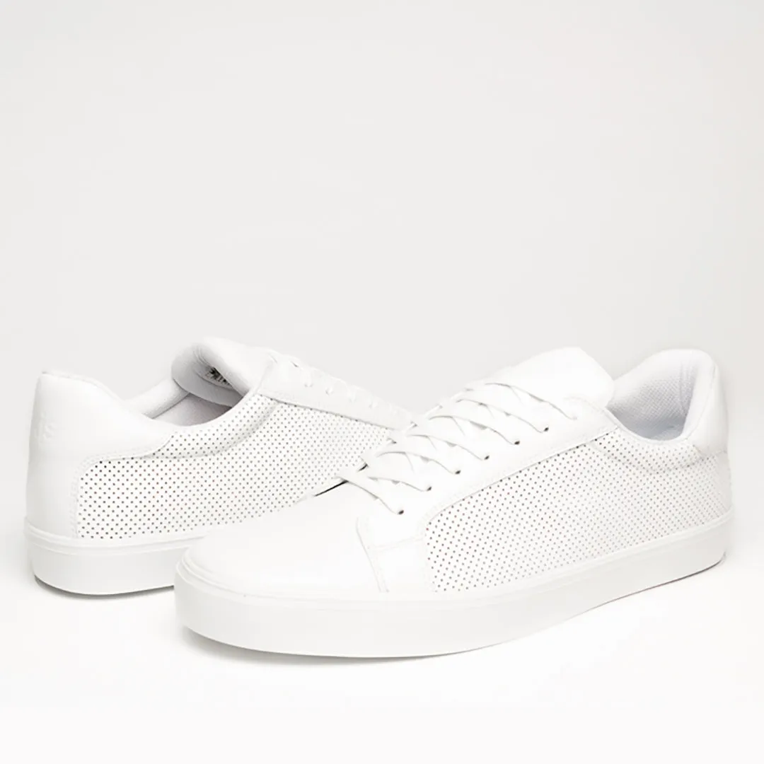 NY CLASSIC WHITE MONOCHROME SNEAKERS