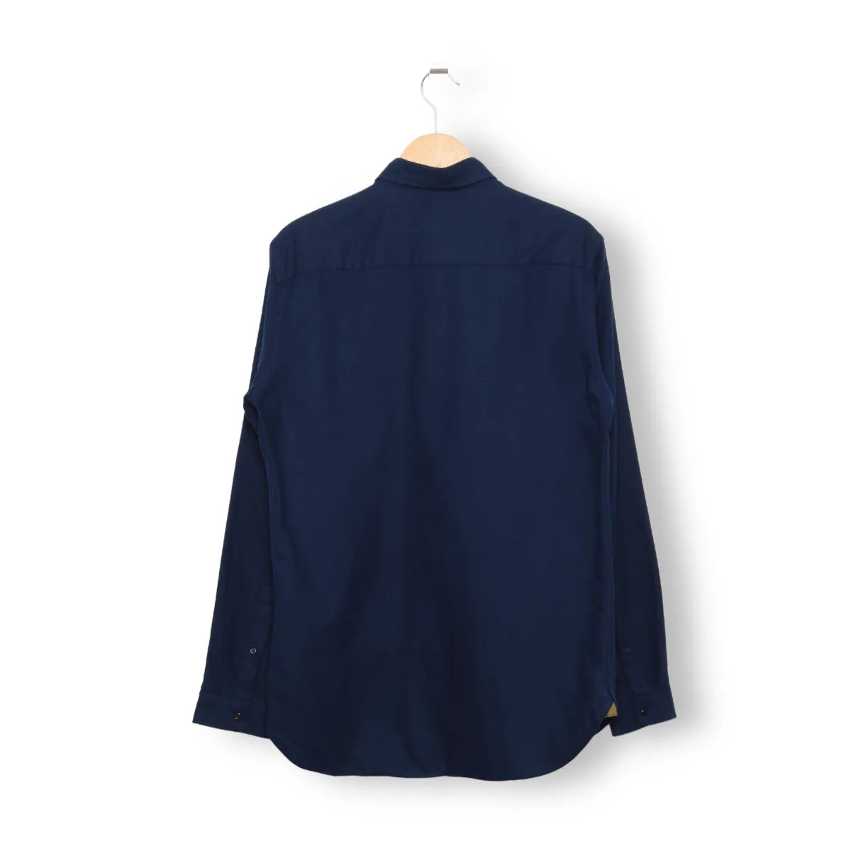 Oliver Spencer Clerkenwell Tab Shirt Marcia navy - Men's Navy Shirt by Oliver Spencer