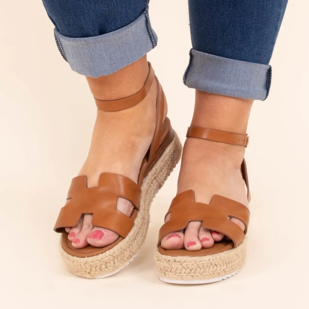 New Tan Sandals for Getaway