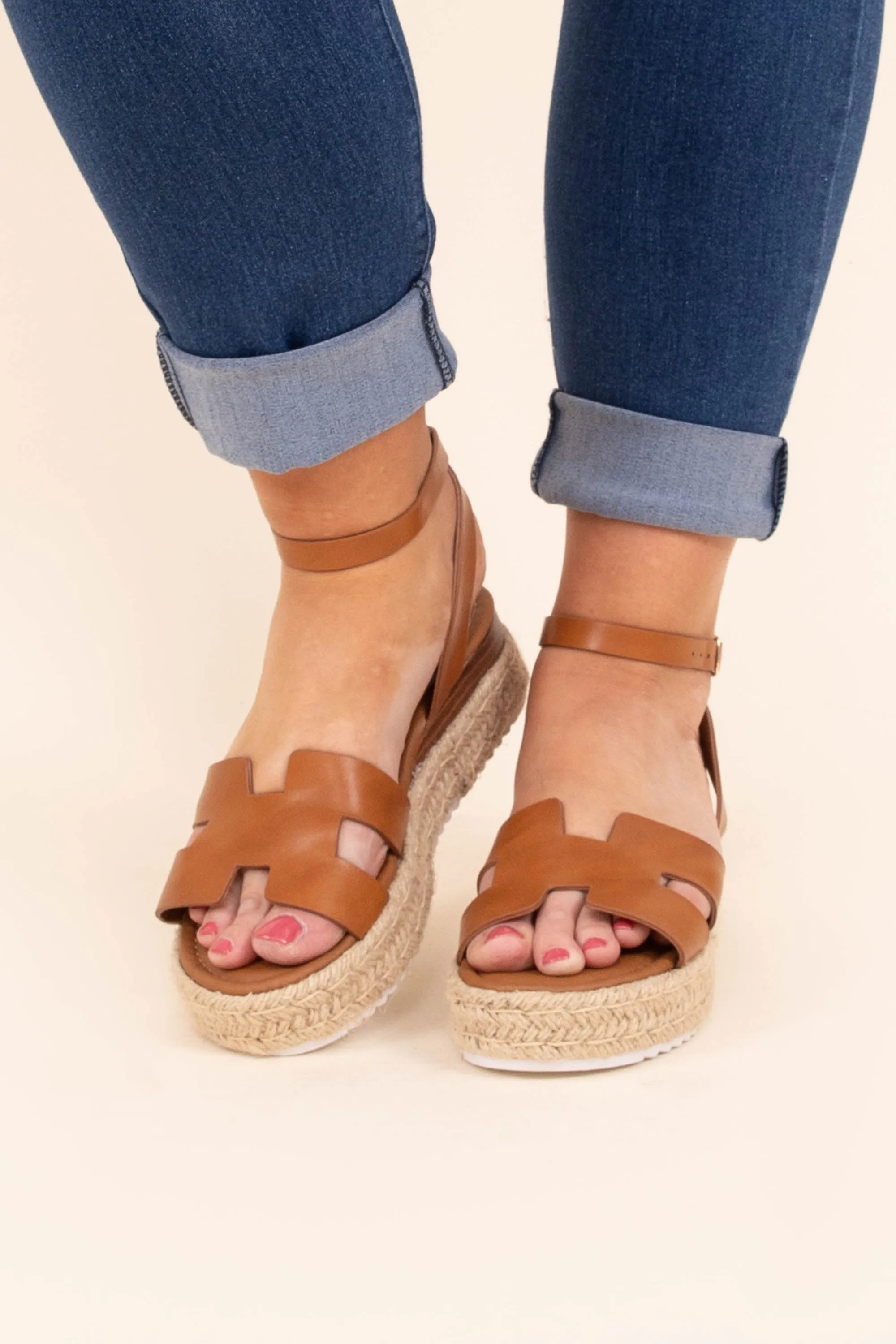 New Tan Sandals for Getaway