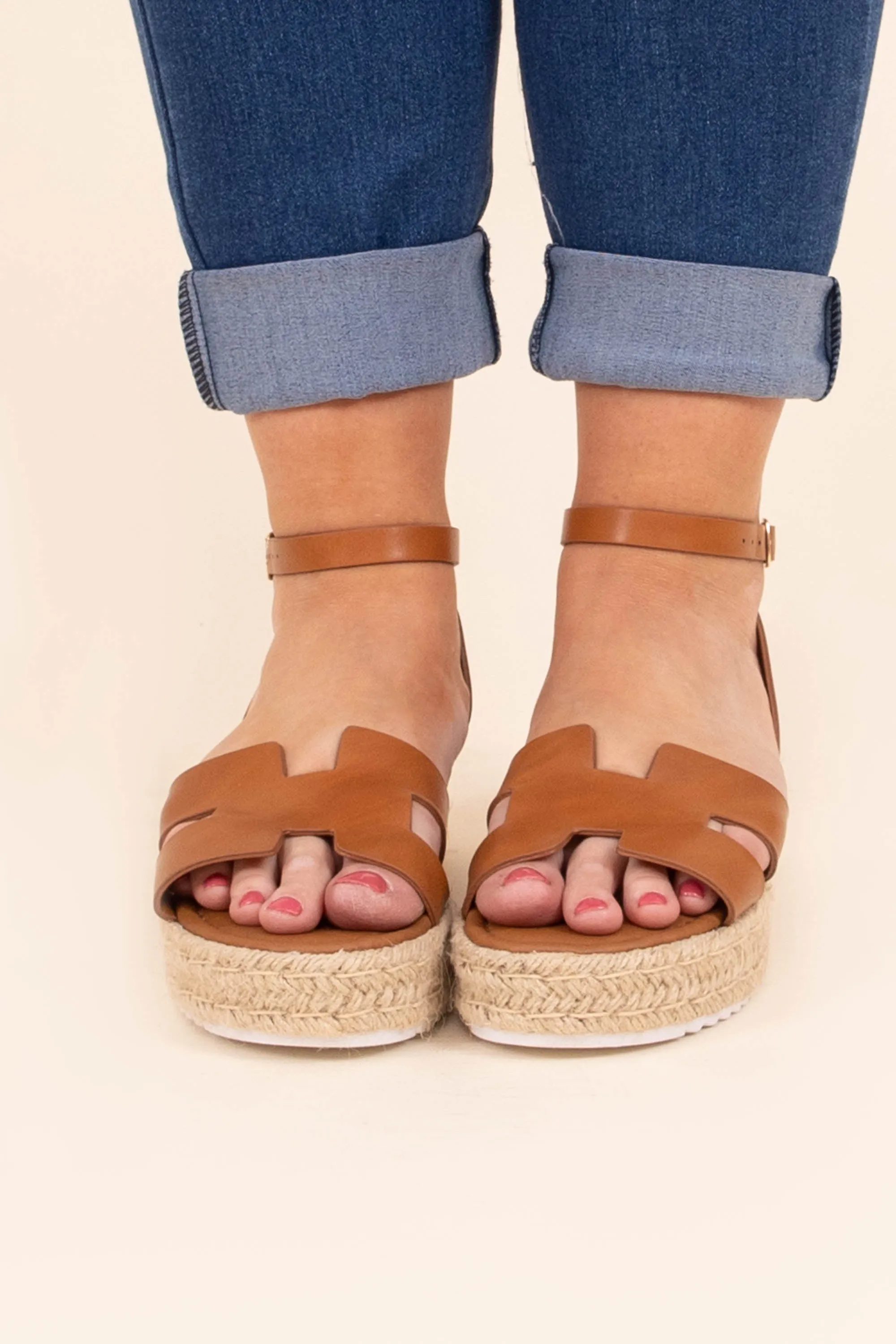 New Tan Sandals for Getaway