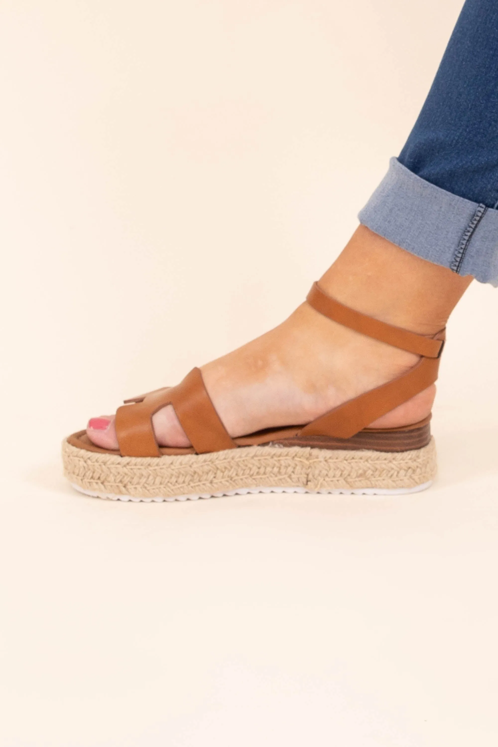 New Tan Sandals for Getaway