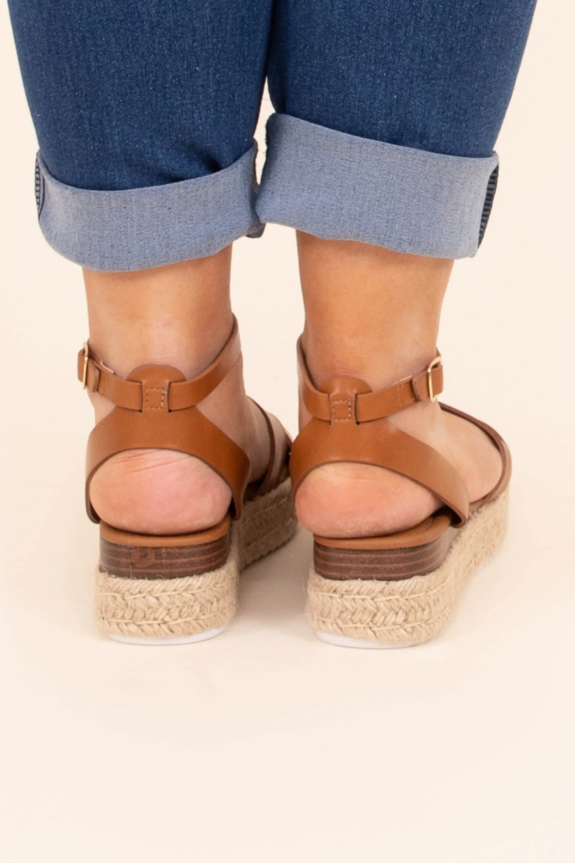 New Tan Sandals for Getaway