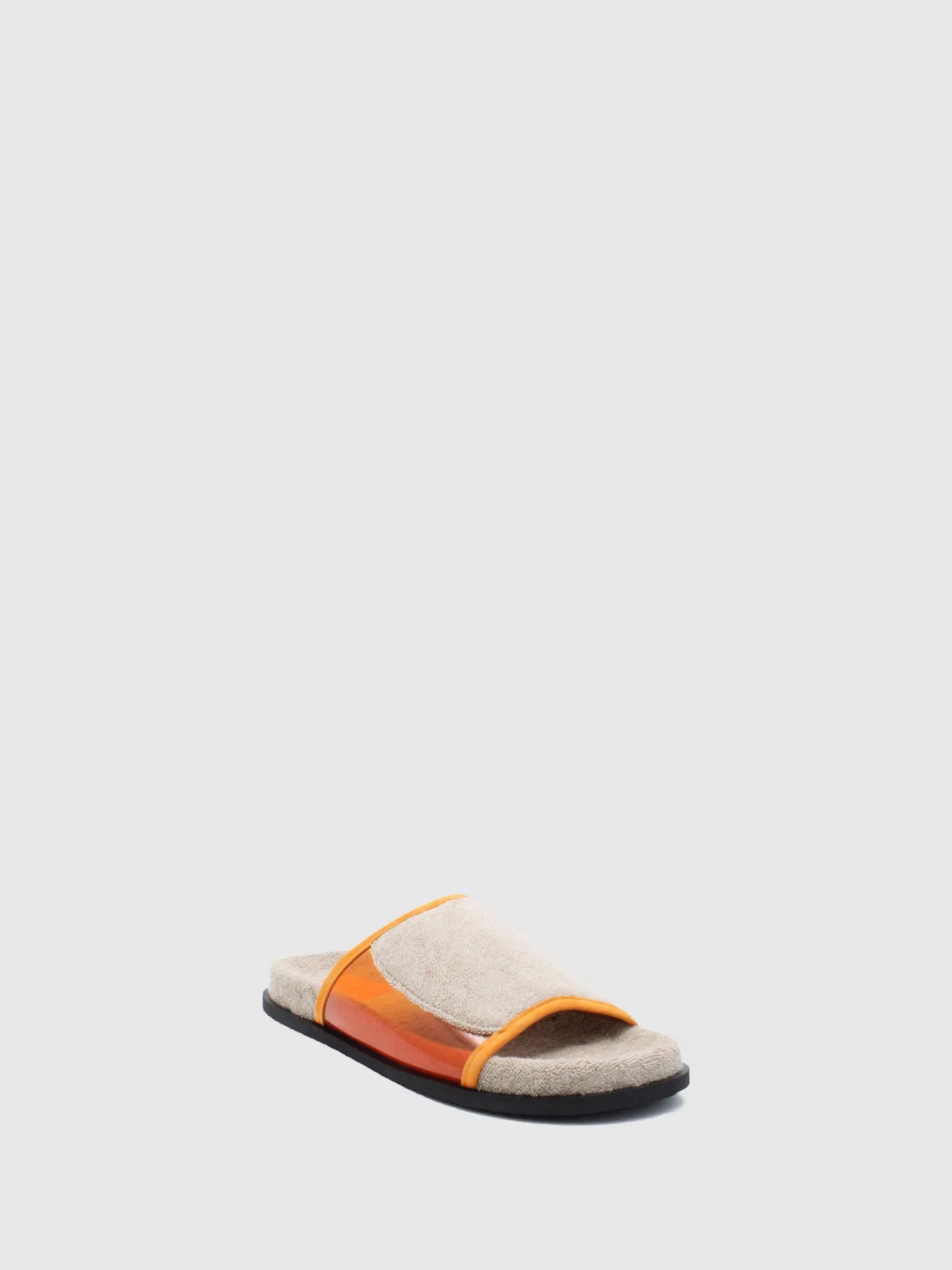 Open Slippers Irish Kiss Beige/Orange