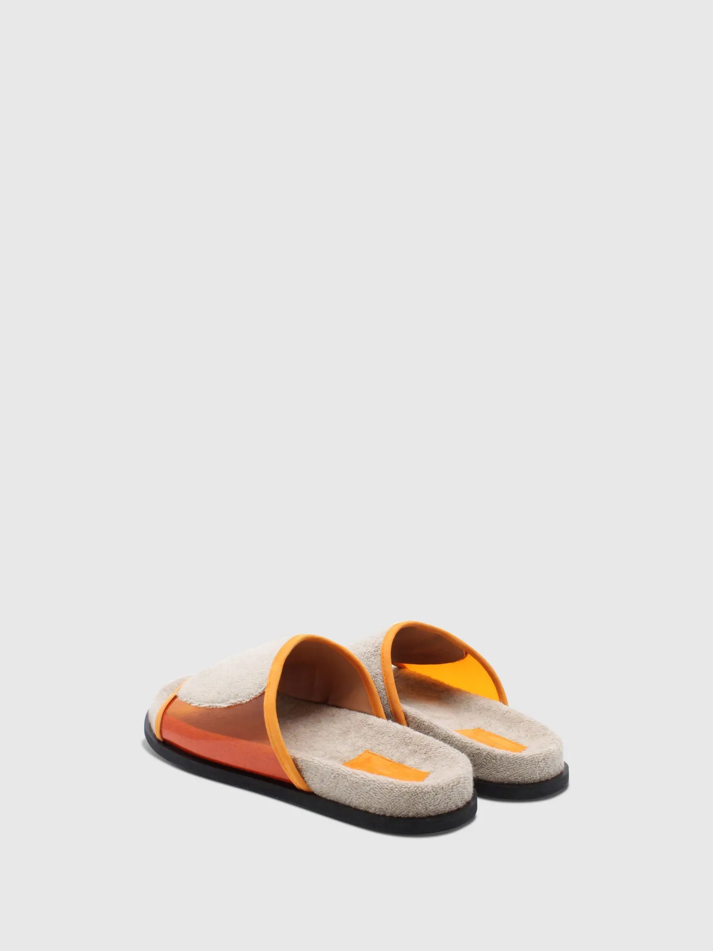 Open Slippers Irish Kiss Beige/Orange