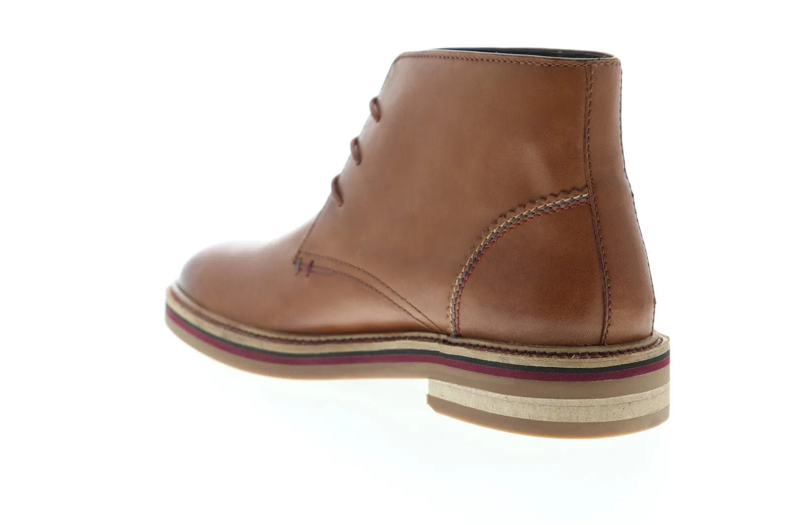 Original Penguin Men's Brown Leather High Top Chukka Boots