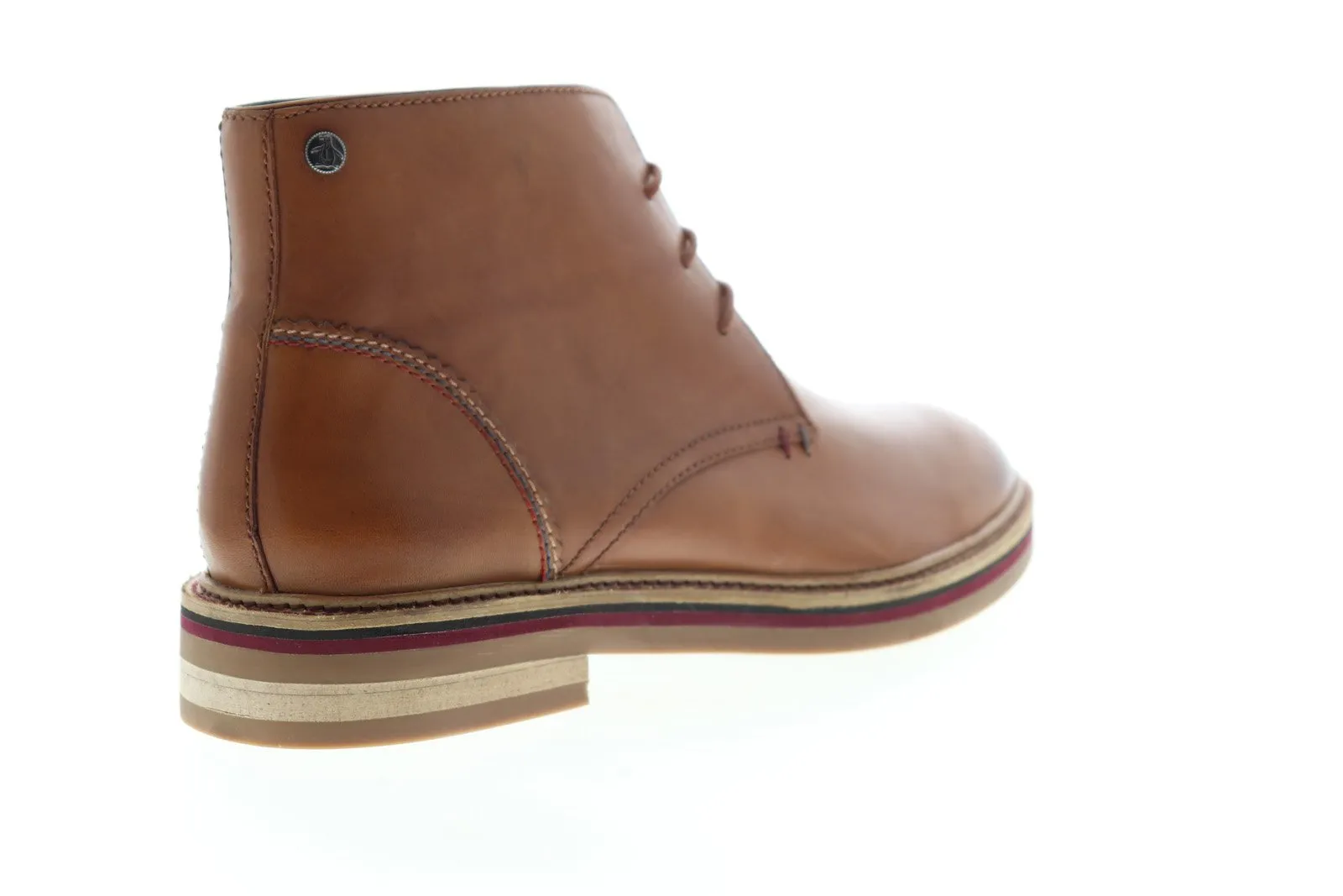 Original Penguin Men's Brown Leather High Top Chukka Boots