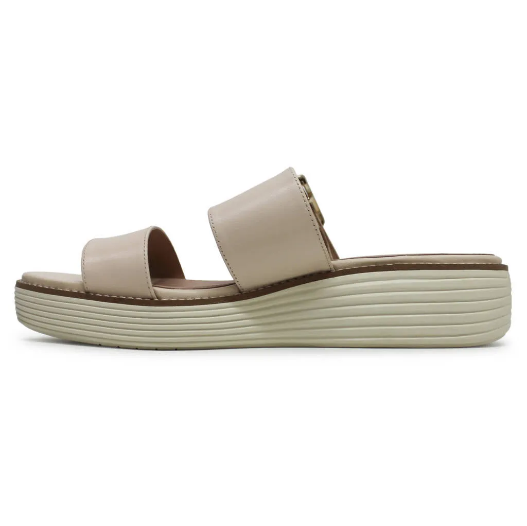 OriginalGrand Platform Slides Leather Women's Slides Sandals