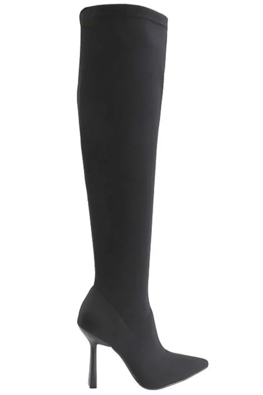 Pointy Toe Over The Knee Boots