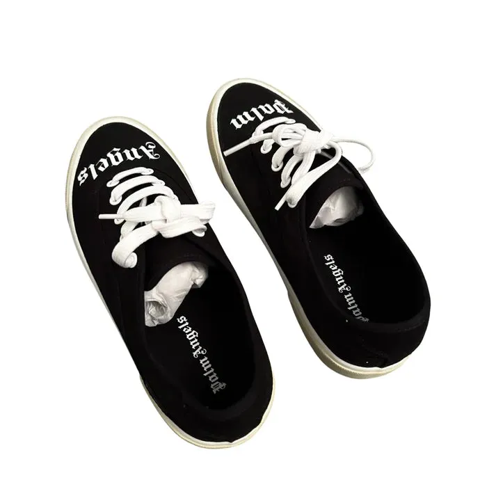 PALM ANGELS LOGO TRAINERS - BLACK