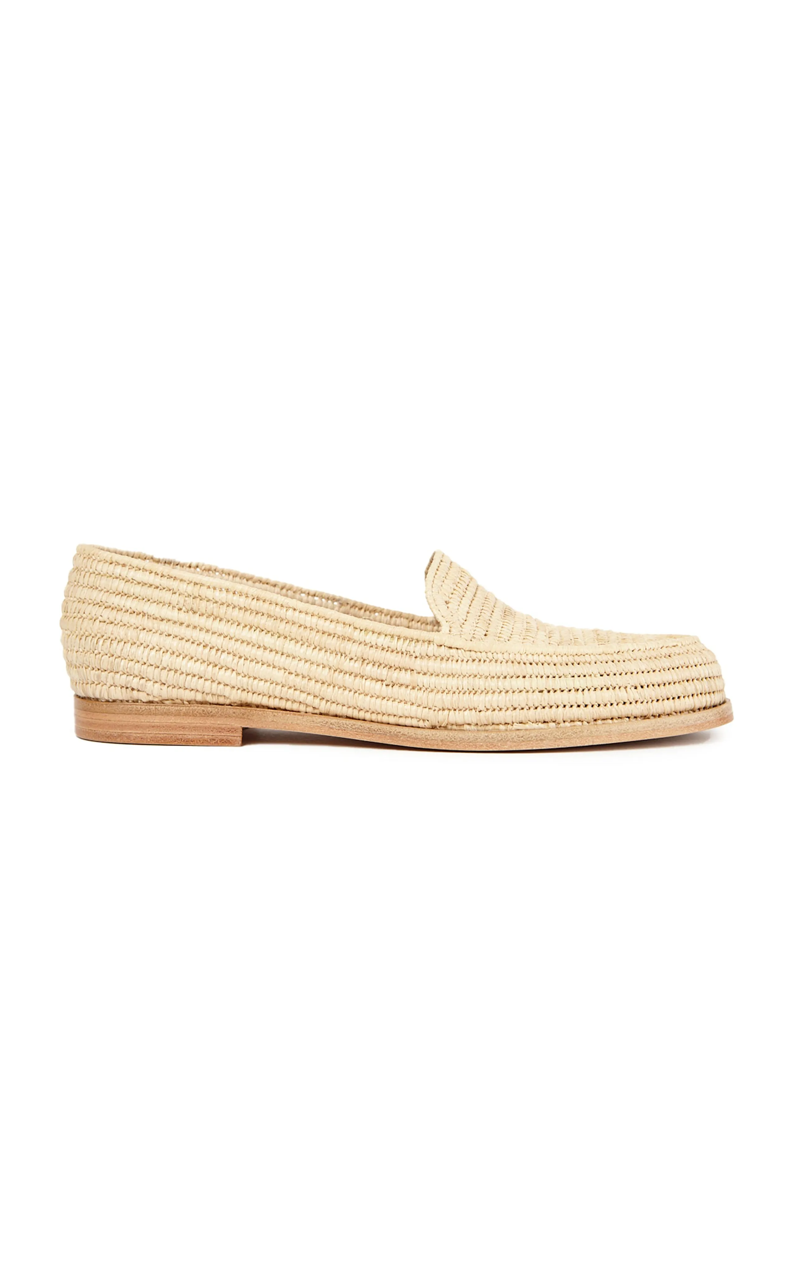 Paloma Barceló Amaranta Raffia Espadrilles