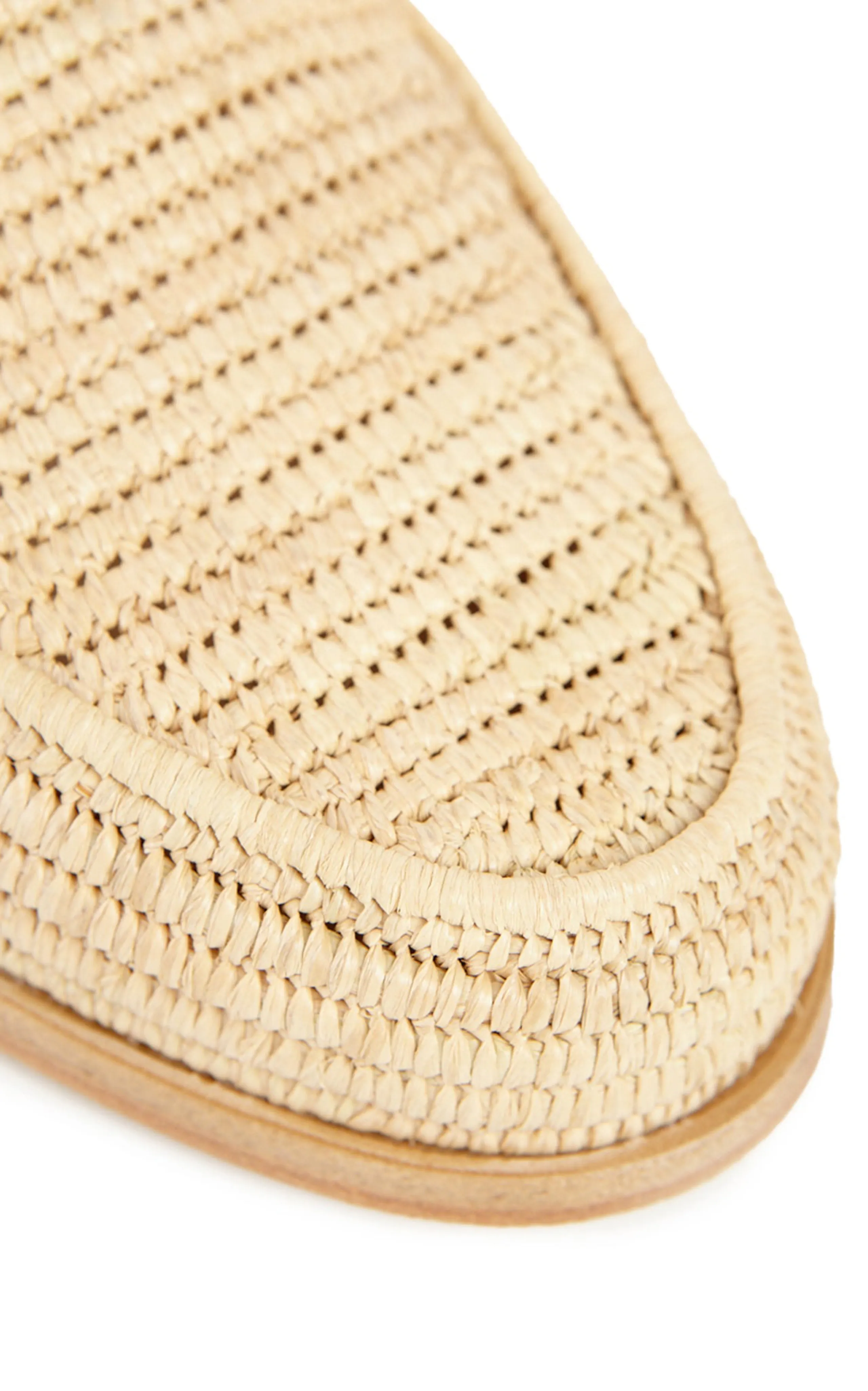 Paloma Barceló Amaranta Raffia Espadrilles