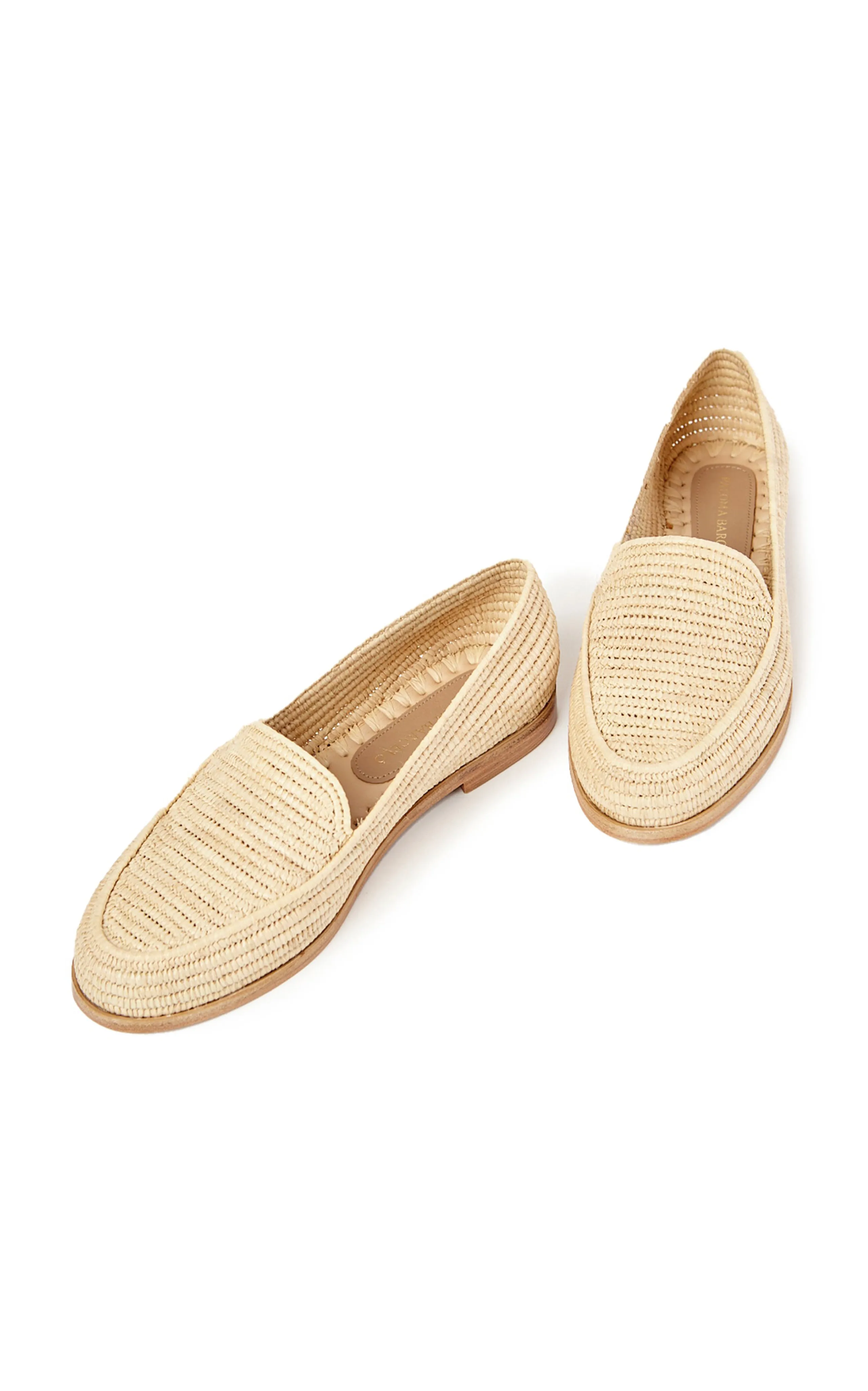 Paloma Barceló Amaranta Raffia Espadrilles