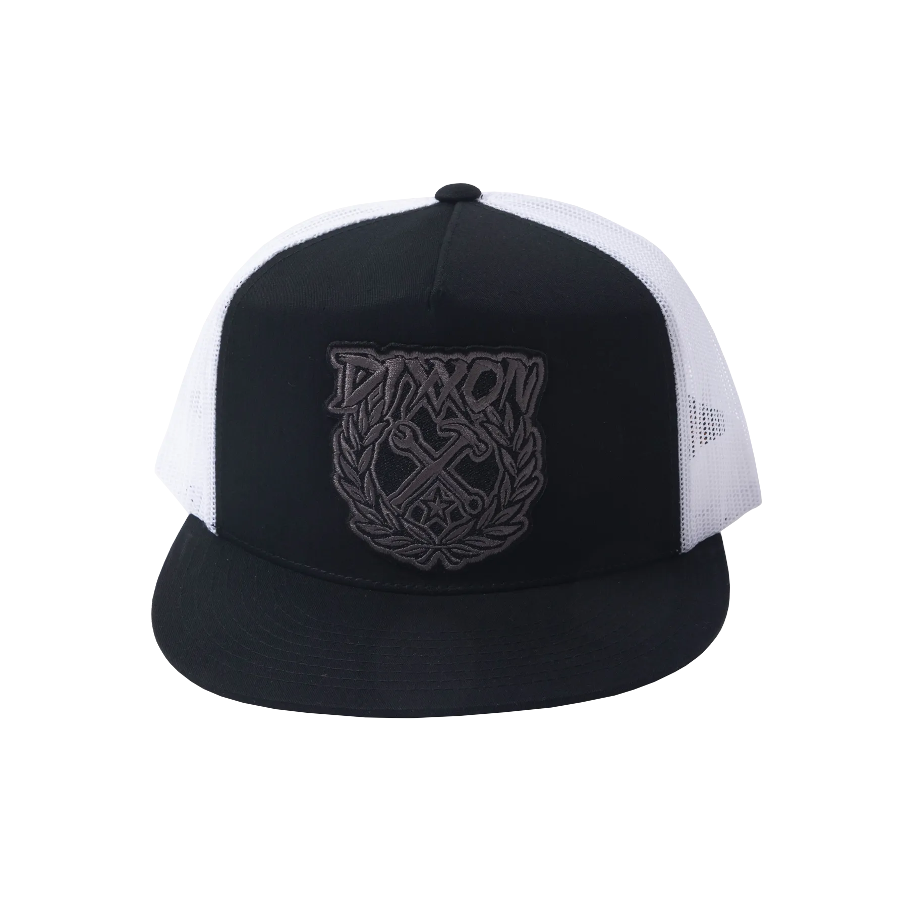 Party Crest Flat Bill Trucker Snapback