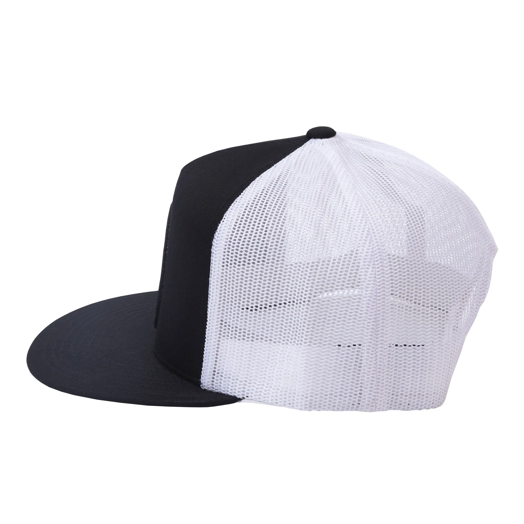 Party Crest Flat Bill Trucker Snapback