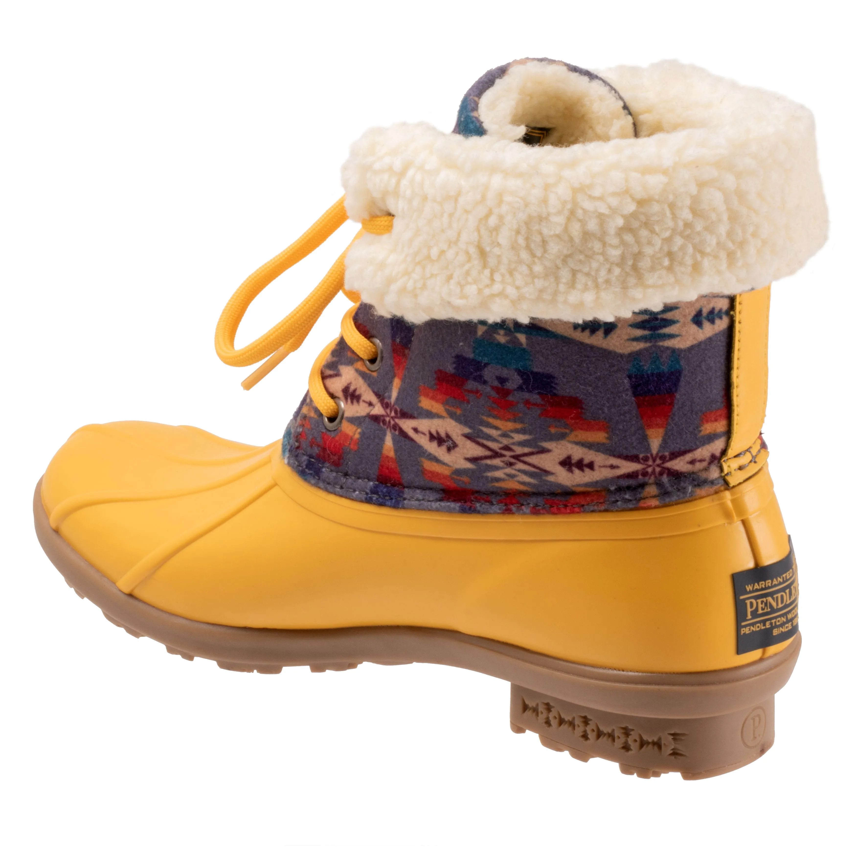 Pendleton Yellow Tucson Duck Boot for Women