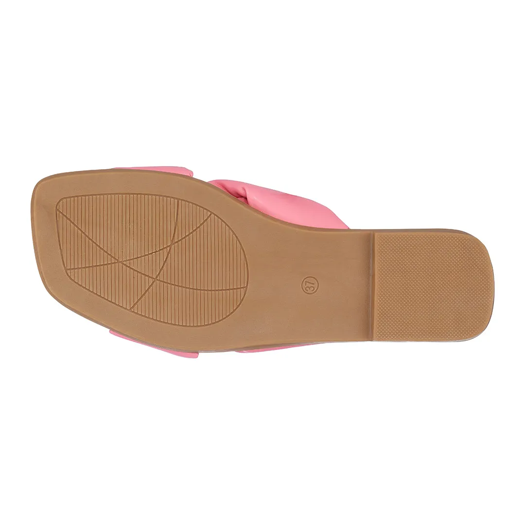 Perri Hot Pink Flat Sandals