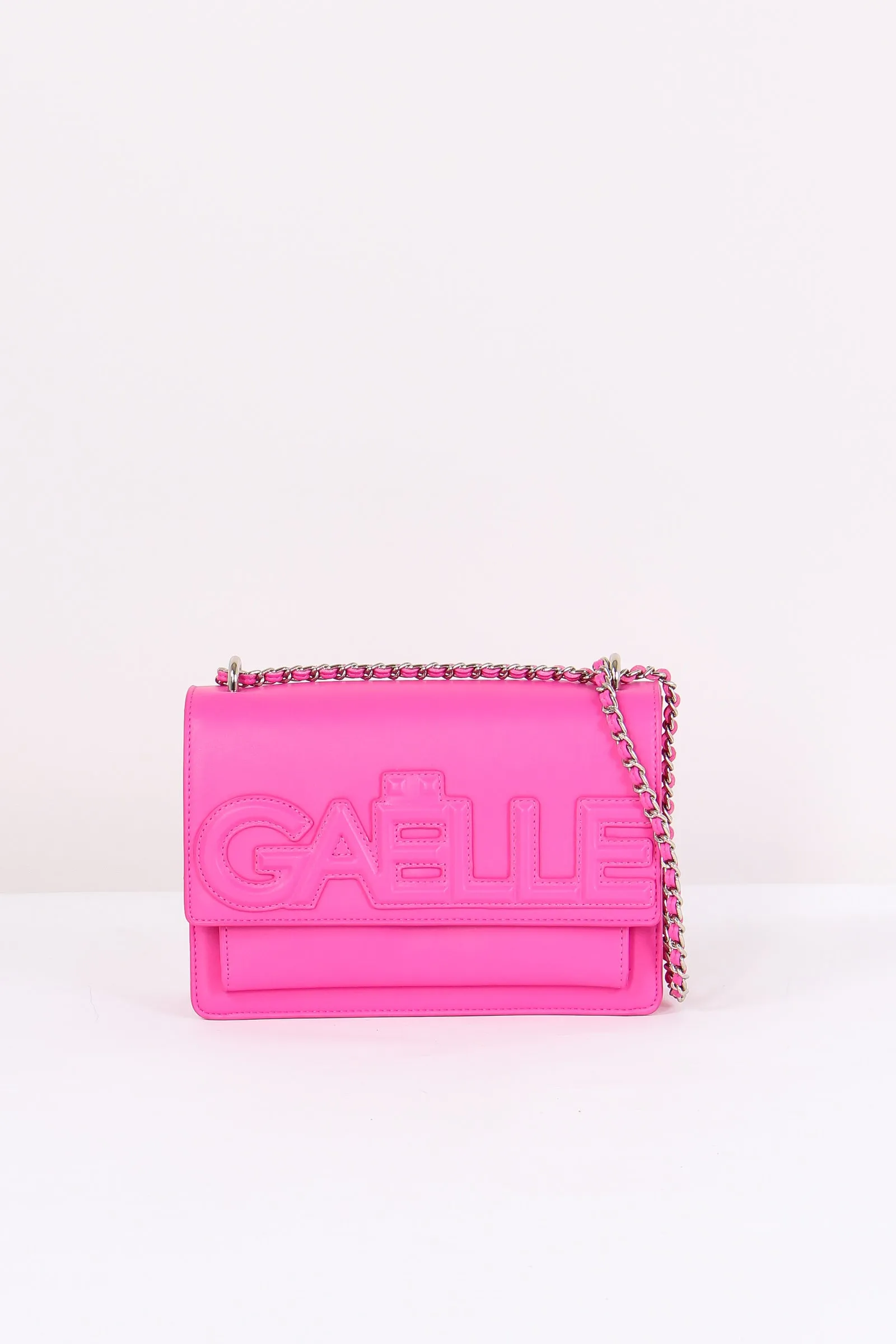 Pink Maxi Logo Shoulder Bag