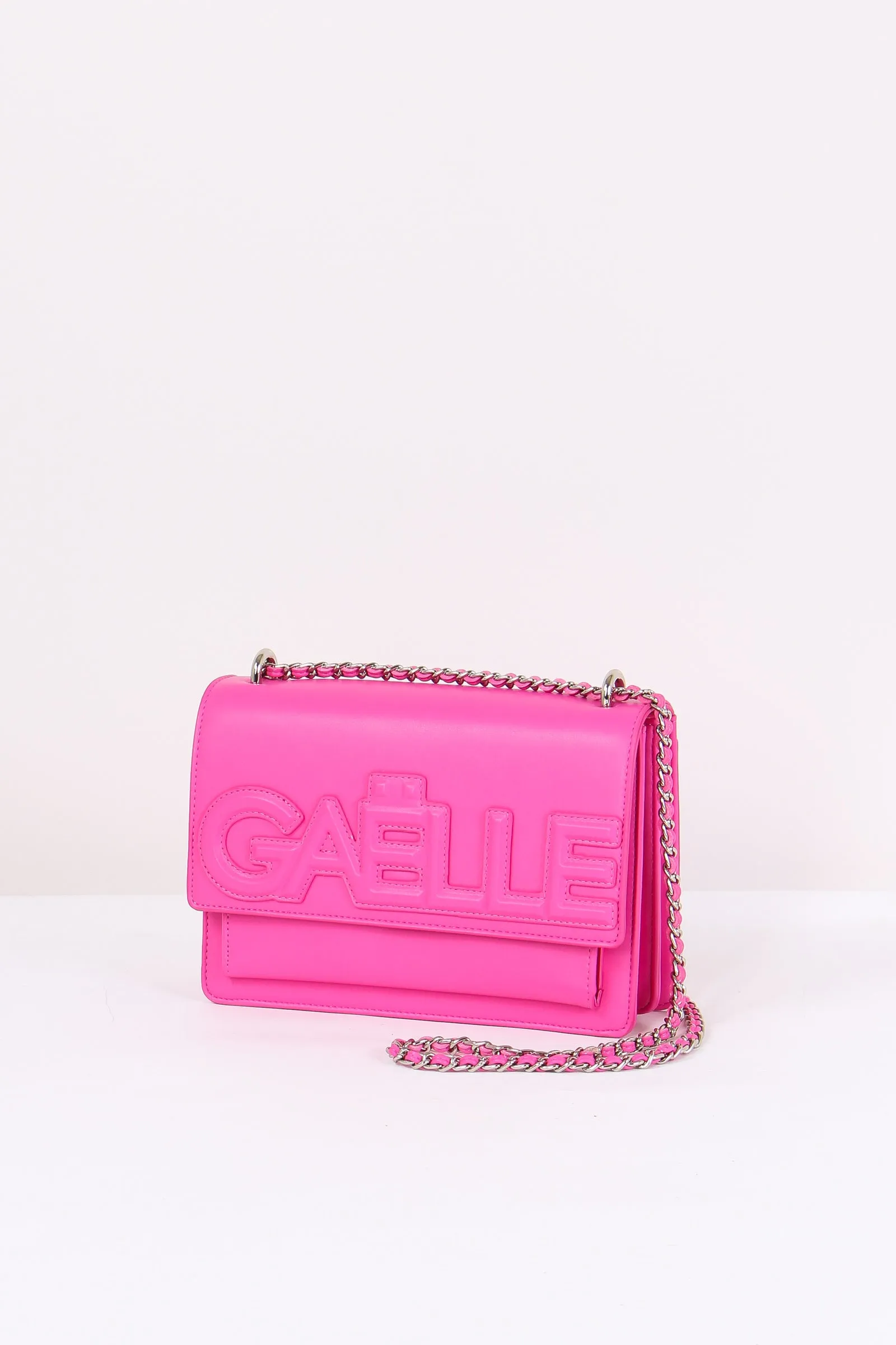 Pink Maxi Logo Shoulder Bag