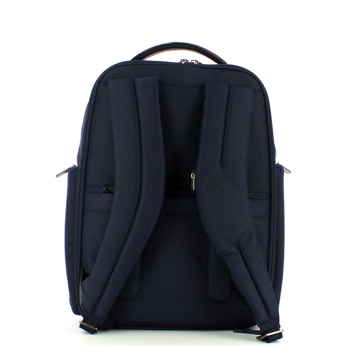 Piquadro Fast-Check Laptop Backpack made of Recycled Fabric - Blue - CA4532BR2