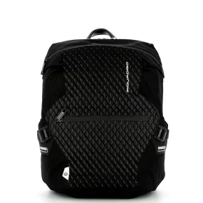 Piquadro Backpack for 15.6-inch Laptop with RFID - Black