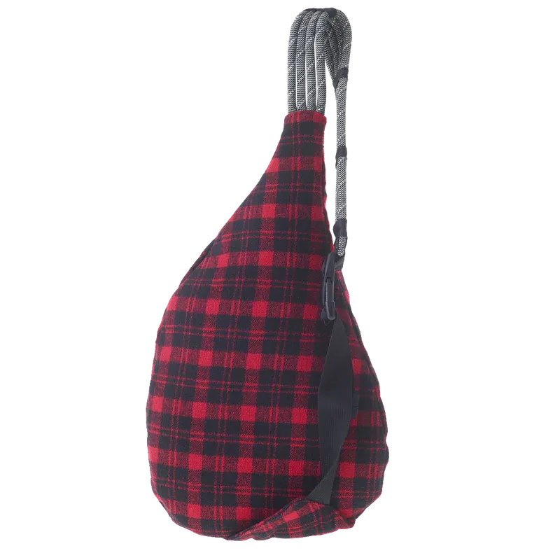 Plaid Rope Bag