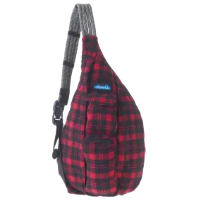 Plaid Rope Bag