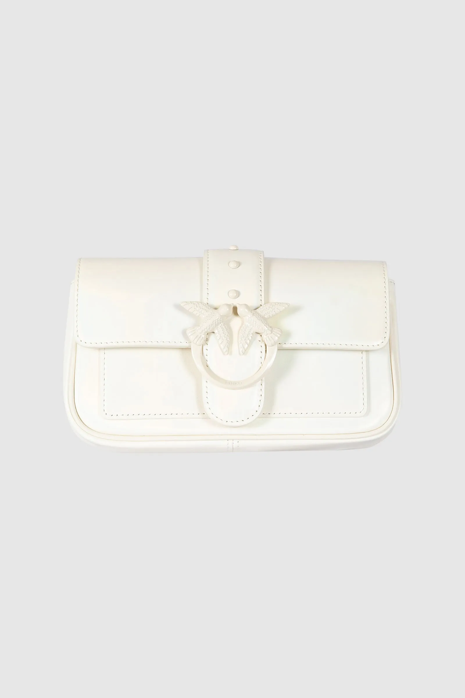 Total White Pocket Love Bag