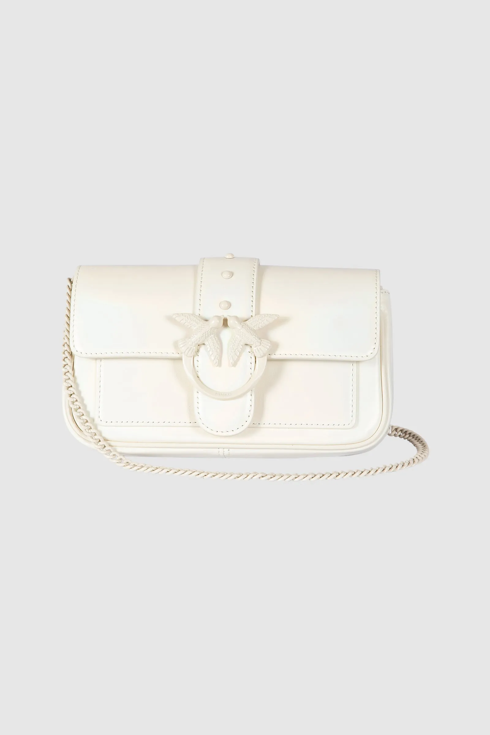 Total White Pocket Love Bag