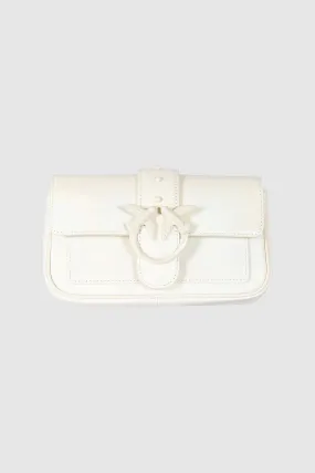 Total White Pocket Love Bag