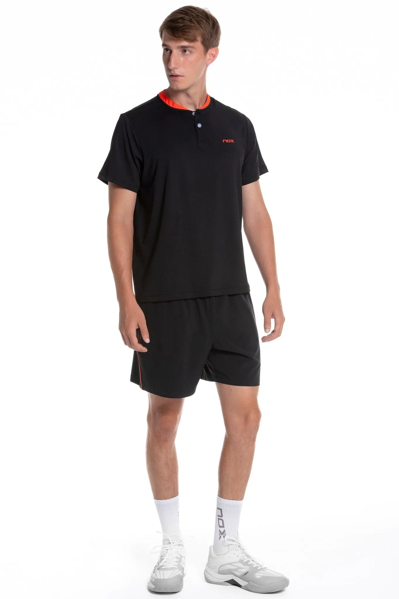 Polo deportivo hombre TEAM REGULAR negro