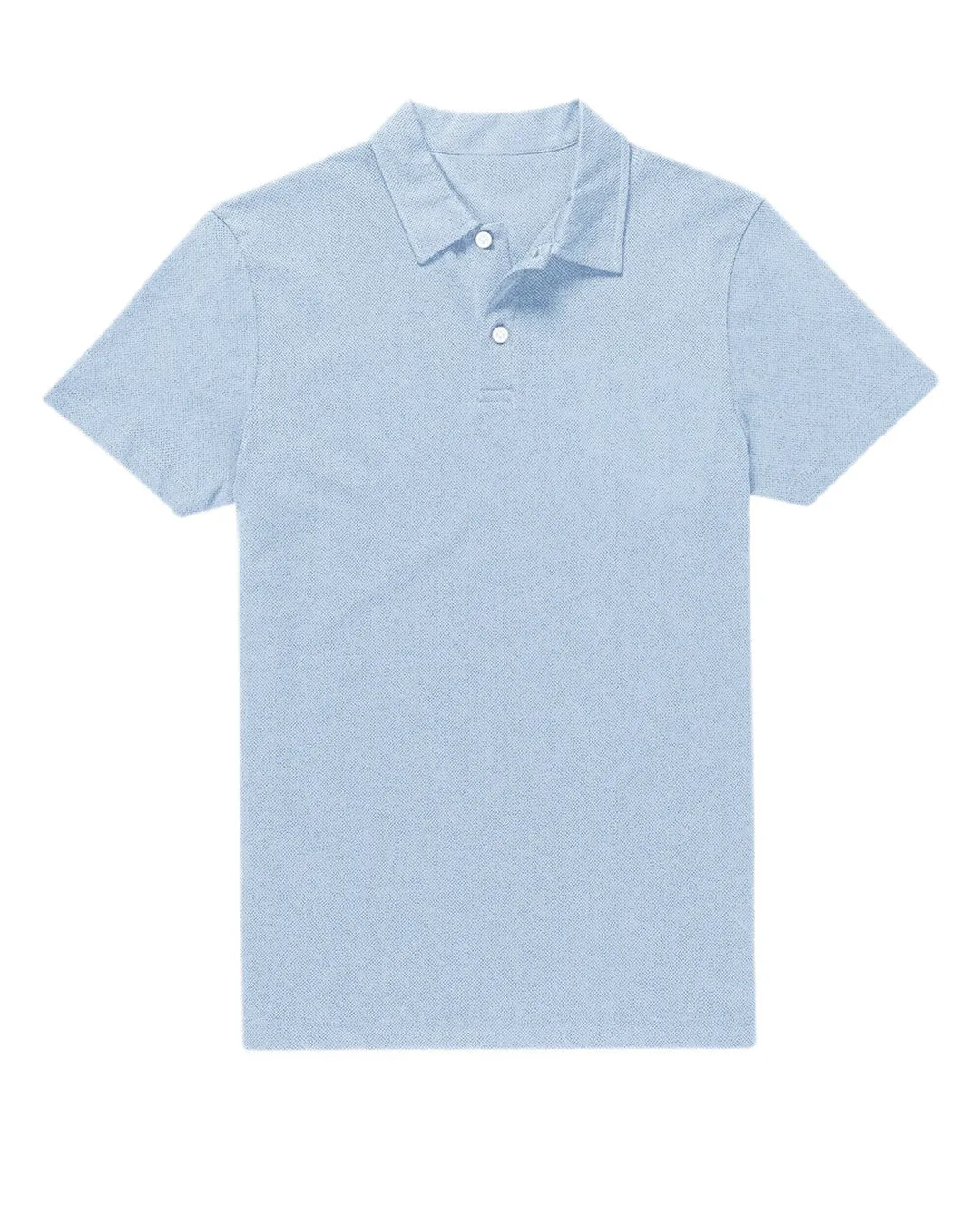 Polo Light Blue Dotted