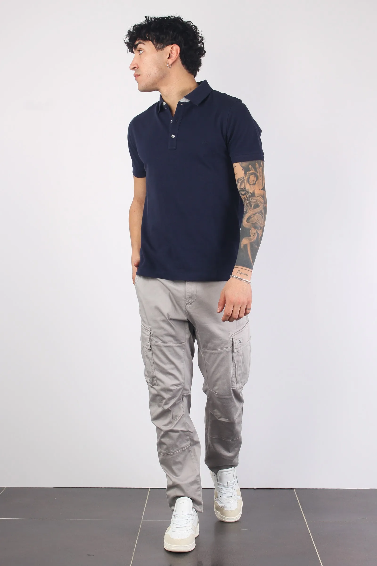 Biro Double Collar Piquet Polo