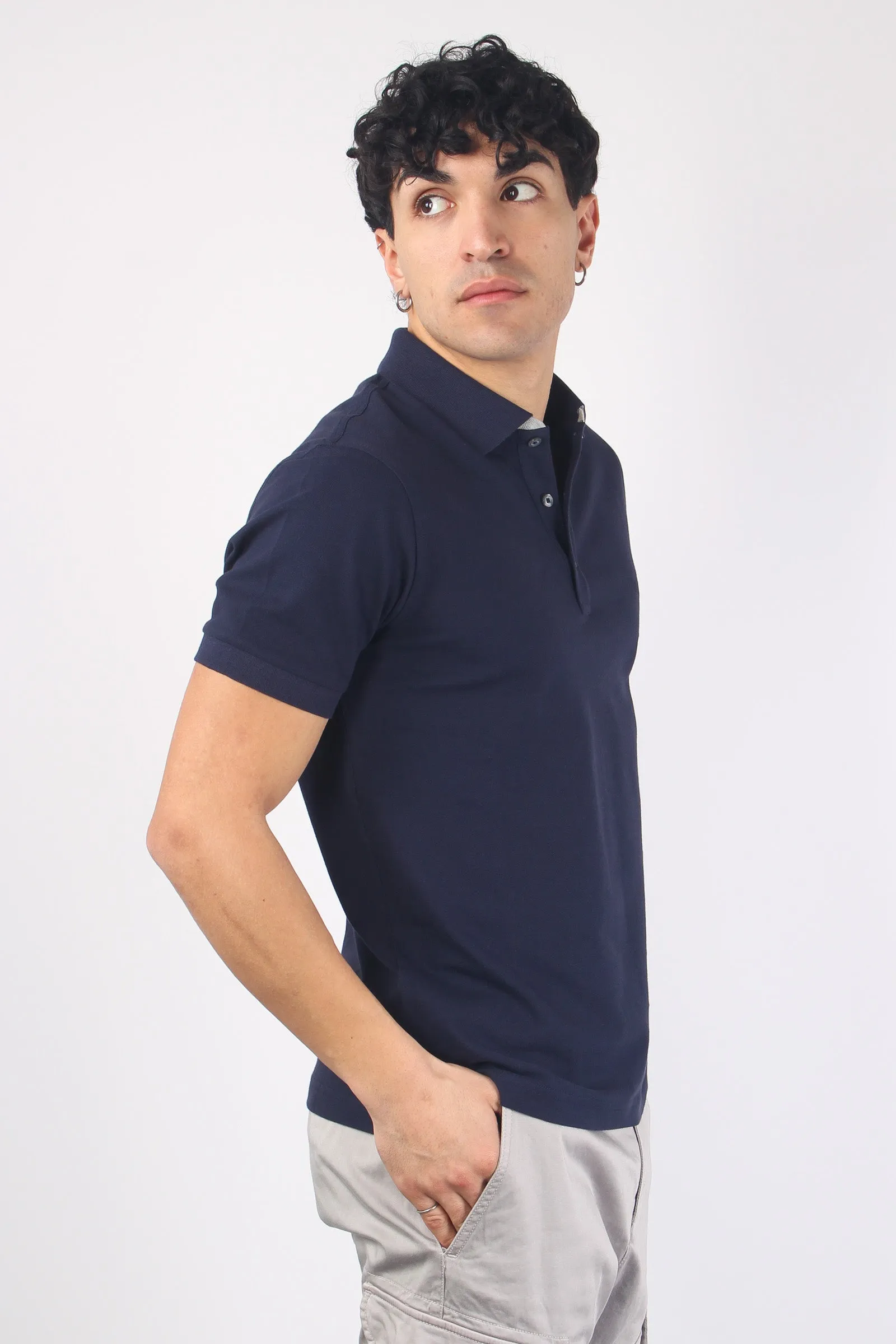 Biro Double Collar Piquet Polo